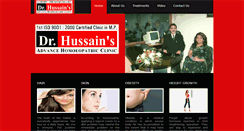 Desktop Screenshot of drhussains.com